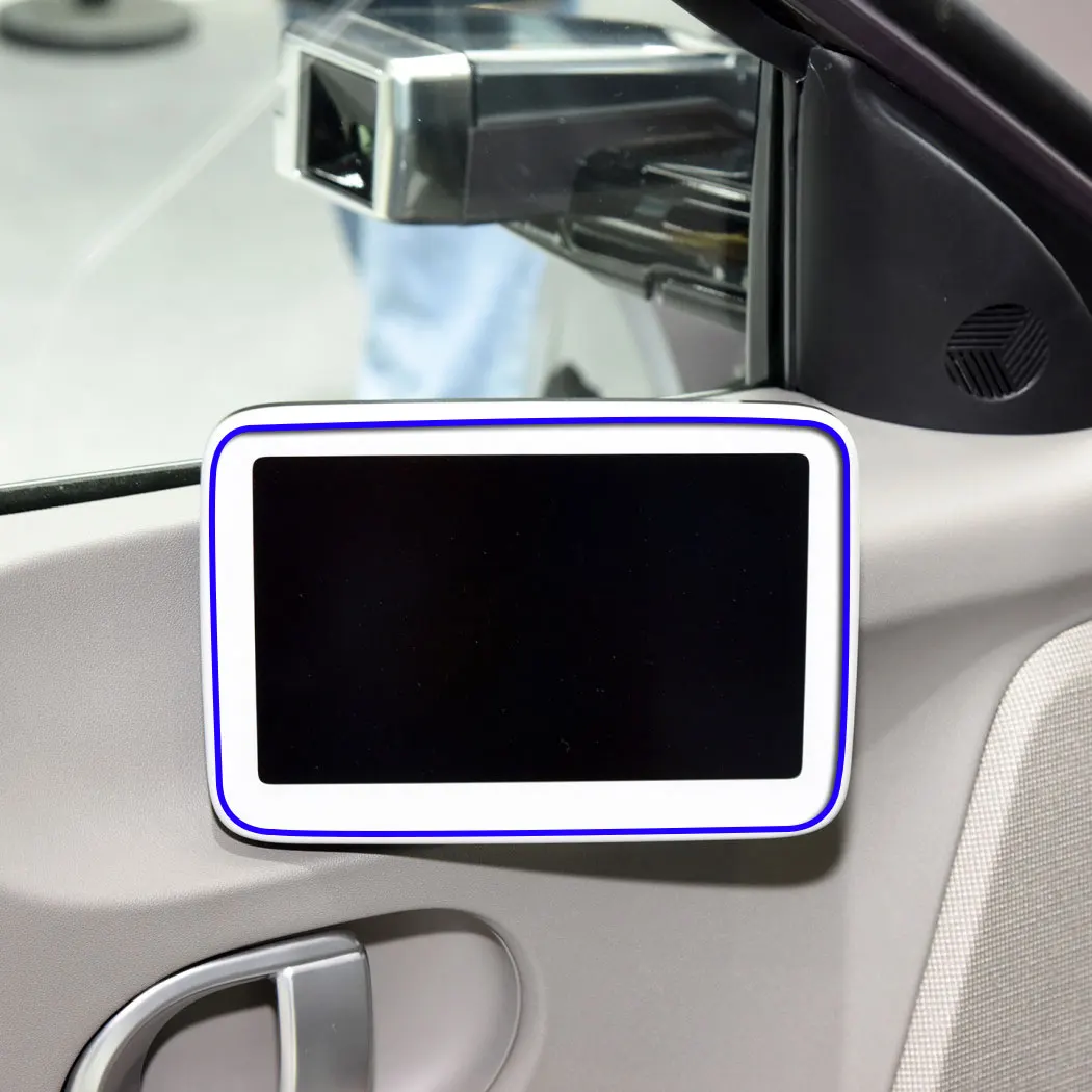 2 PCS For 2021 2022 Ioniq 5 Car Digital Rearview Mirror Display Screen Protector Auto Interior Accessories PET Film accessories