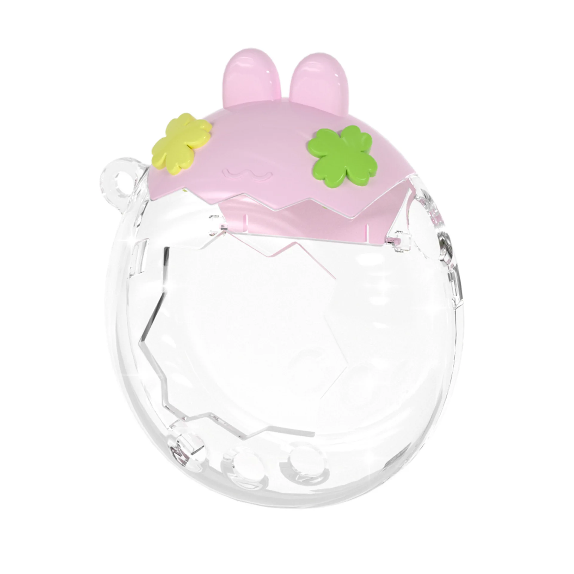 Crystal PC Protective Case For Tamagotchi Paradise Clear Sparkle Hard Cover Anti-Scratch Shockproof Digital Pet Accessories