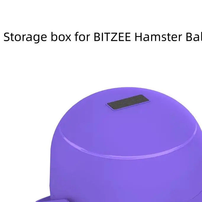 Hard EVA Carrying Case for BITZEE Hamster Ball, Shockproof Drop Resistant Storage Bag for Digital Pet Toy Accessories