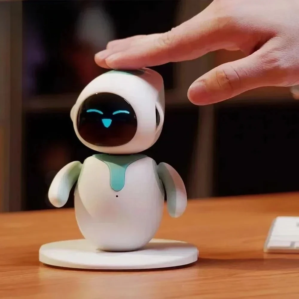Robot Emotional Companionship Voice Interaction AI Digital Life Desktop Virtual Pet Robot or 5 Random Accessories