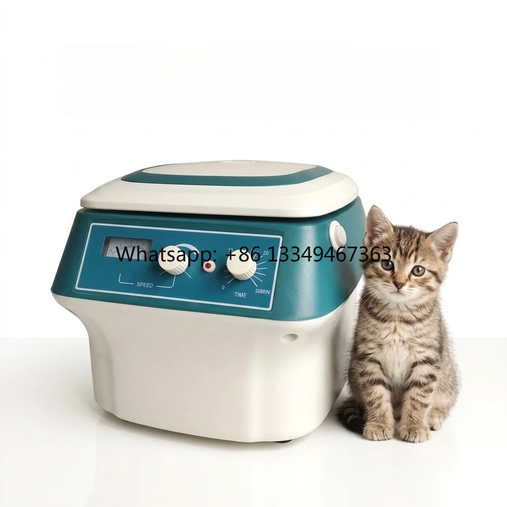 Digital Display Centrifuge 4000r/min 1790xg 20mlx6 Rotor Veterinary for Pet Clinics Lab Testing