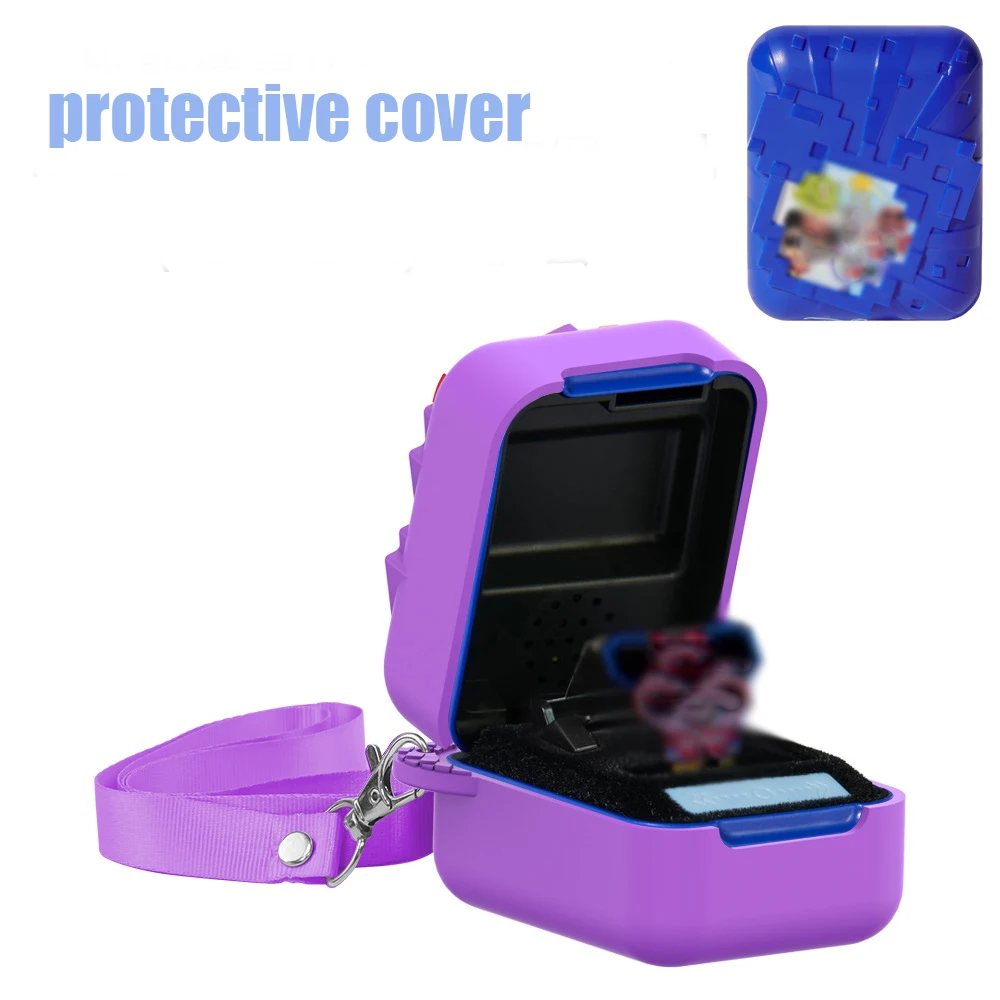 Silicone Cover for Bitzee Digital Pet Case Protective Skin Sleeve Anti Drop Neckband Hanging Neck Protector Holder Accessories