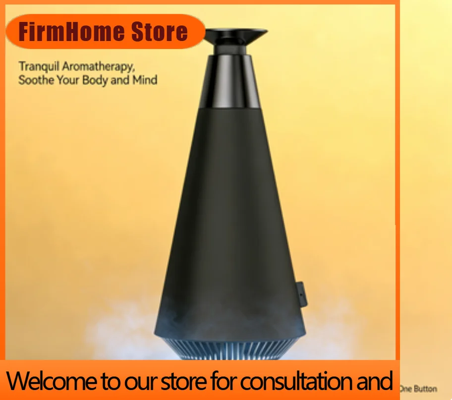 FirmHome StoreAuramor Bluetooth Smart App Control Essential Oil Diffuser Waterless USB-C Nano Air Humidifier For Home Decor