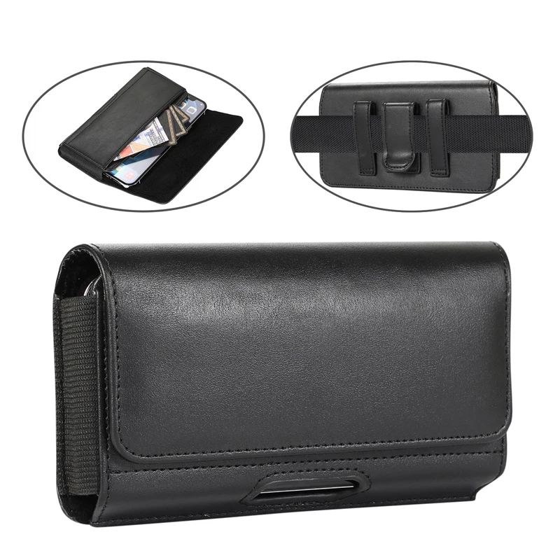 Pouch Wallet Cover for Samsung S26Ultra S25Ultra S25FE S24 A57 A56 A37 A27 For Iphone Smartphone Universal Magnetic Waist Bag