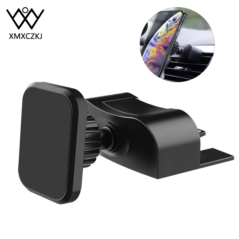 Car Phone Holder Magnetic Air Vent Mount Mobile Smartphone Stand CD Slot Magnet Support Cell in Car GPS For iPhone 11 XS Samsung