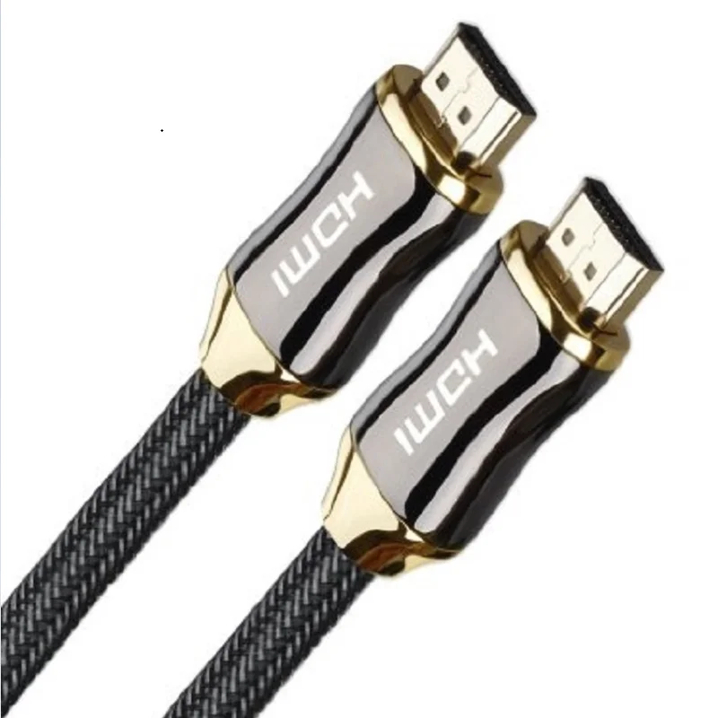 Premium Gold Plated Metal Case HD TV Cable V1.4 for PS3 DVD HDTV 1080P - High Definition Cable