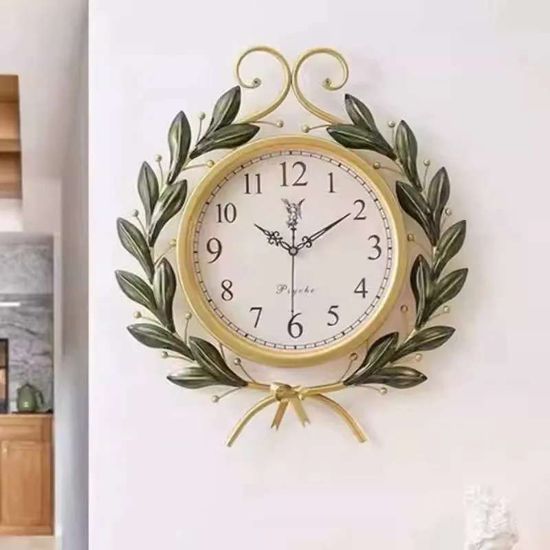 Unique Fashion Design Wall Clock Elegant Living Room Office Art Wall Clock Modern Silent Horloges Murales Home Decor Items