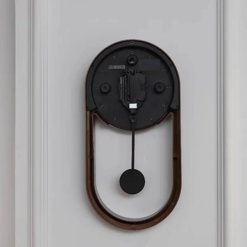 Pendulum Design Wall Clock Retro Unique Office Living Room Wall Clock Luxury Bedroom Kitchen Reloj Pared Decor Items Home