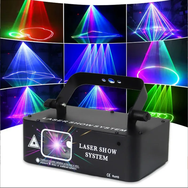 500mv DJ Disco Party Light LED RGB Beam Light Laser Light DMX Light for wedding festival club bar 3D Beam Light