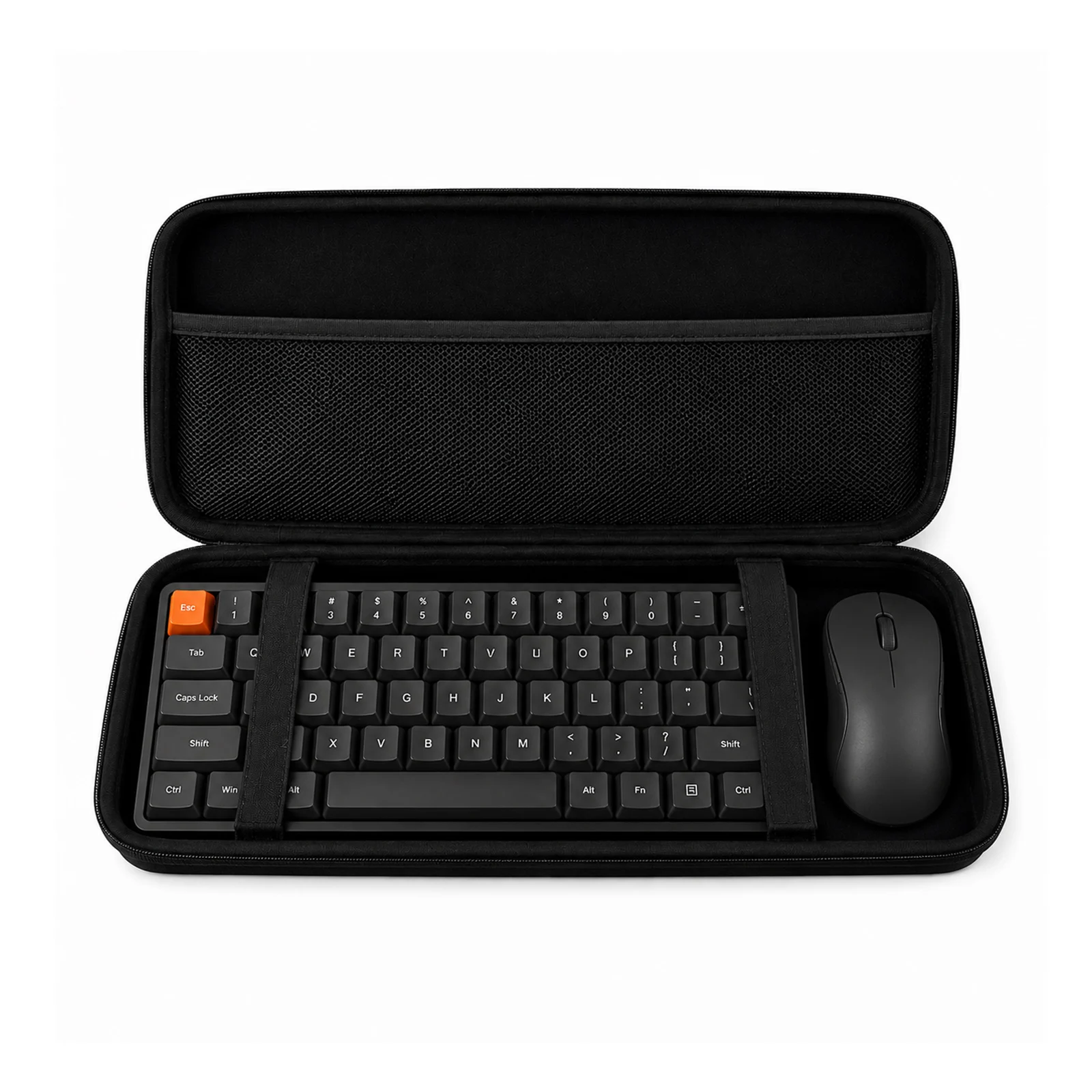 Hard Shell Keyboard Case for 61 Key to Full Size Mechanical Keyboard, Portable Travel Bag, Keyboard Protective Carrying Case