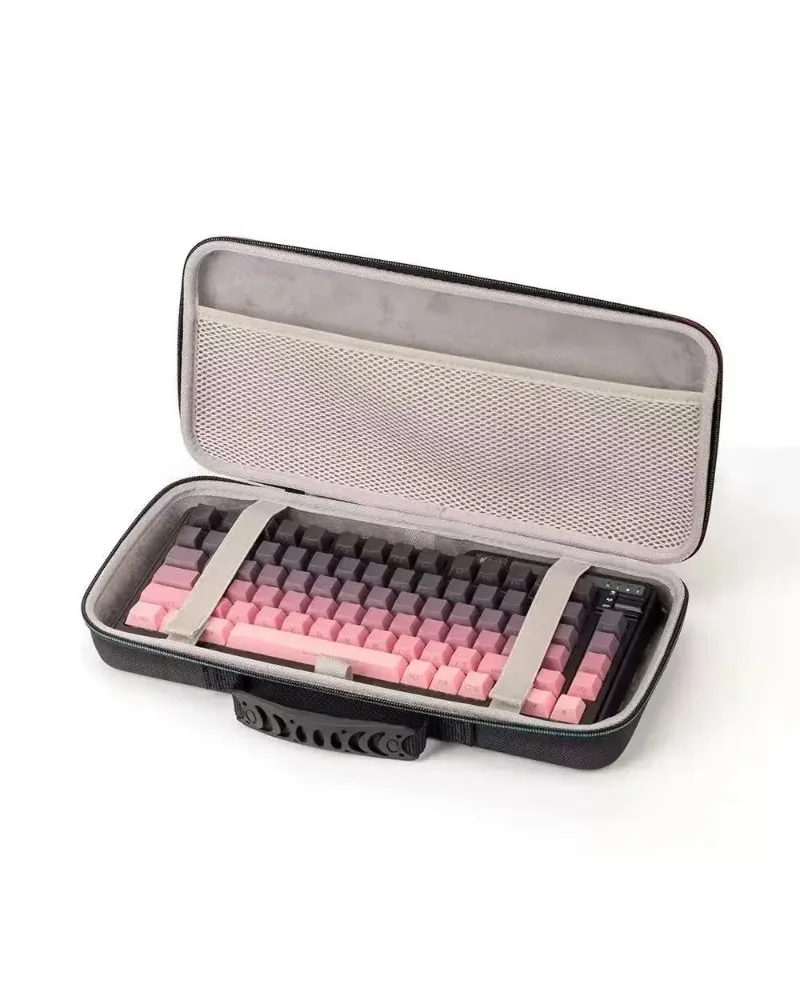Zippered Hard Case Keyboard Storage Bag Universal Fit For Mechanical Keyboard Travel