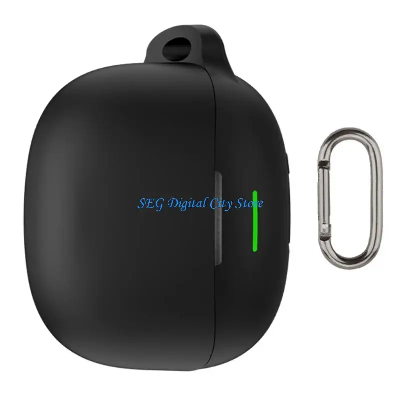 U75B Silicone Charging Case Sleeve for MeloBuds N65, Earbud Cover with Side Attachment Point and Full Cover Use