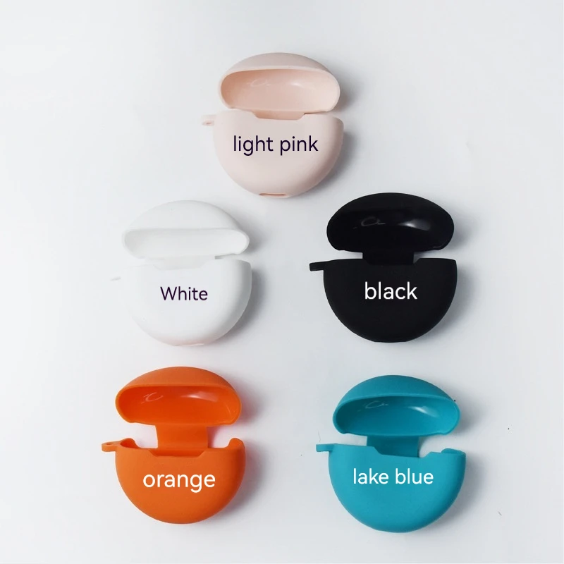Earphone Silicone Cover Case for PRO 6 Key Chain Anti-fall Protective Accessories Wireless Headphones Pro 6 BT Earphone Earbuds