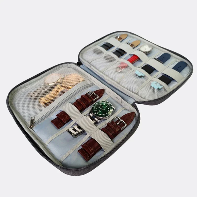 watchband box for Apple Watch strap case data cable Travel smart watch Wriststrap storage bag Box watches organizer
