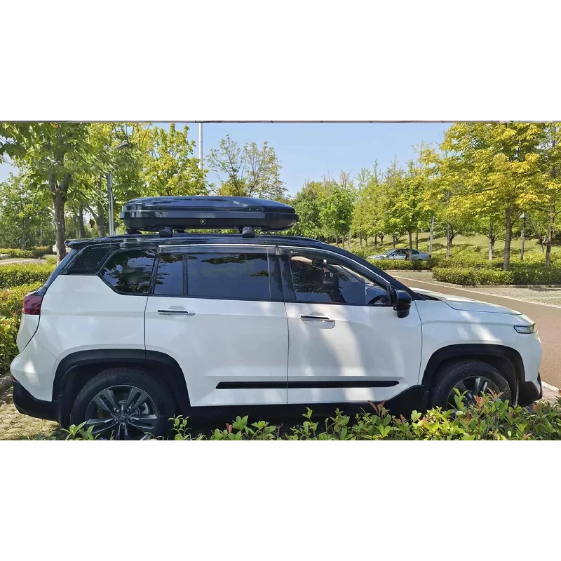 Multiple Capacities ABS Waterproof Roof Box Sporty Design Car Accessories Portable Storage Solution Roof  Box