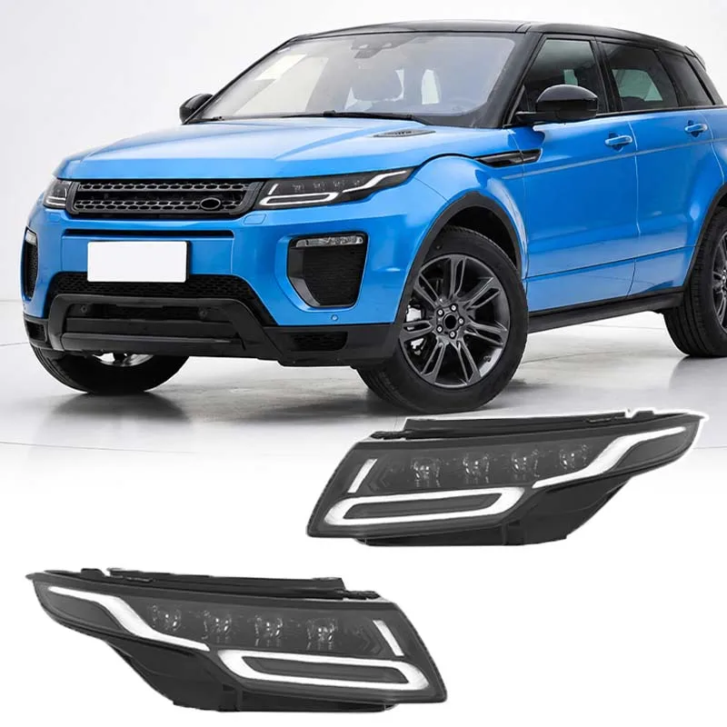 Car Headlight Assembly For Land Rover Evoque Headlights 2012-2018 LED Car Lamps DRL Dynamic Turn Signals Auto Accessories