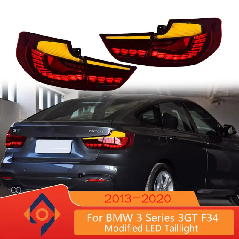 Car LED 12V Taillight For BMW GT F34 2013-2020 Rear Running Lamp Brake Reverse Fog Turn Signal Waterproof Lamp Car Accessories