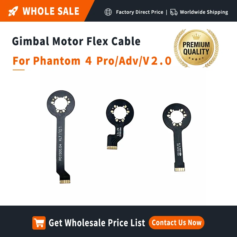 Wholesale Gimbal Motor Flex Cable for DJI Phantom 4 Pro/Adv/V2.0 | OEM Premium Yaw Roll Pitch Drone Repair Parts Accessories