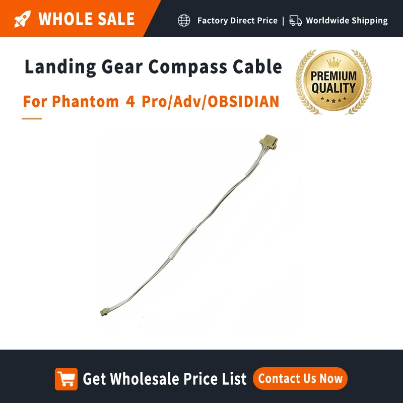 Wholesale Landing Gear Compass Cable for DJI Phantom 4 Pro/Adv/Obsidian | OEM Premium Drone Repair Accessories Flex Wire