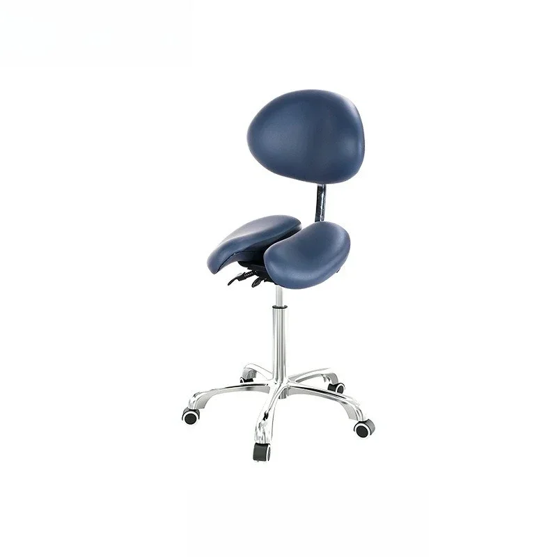 Saddle chair Dentist chair Dental dentist Ergonomic beauty salon stool Two-petal lift rotating chair