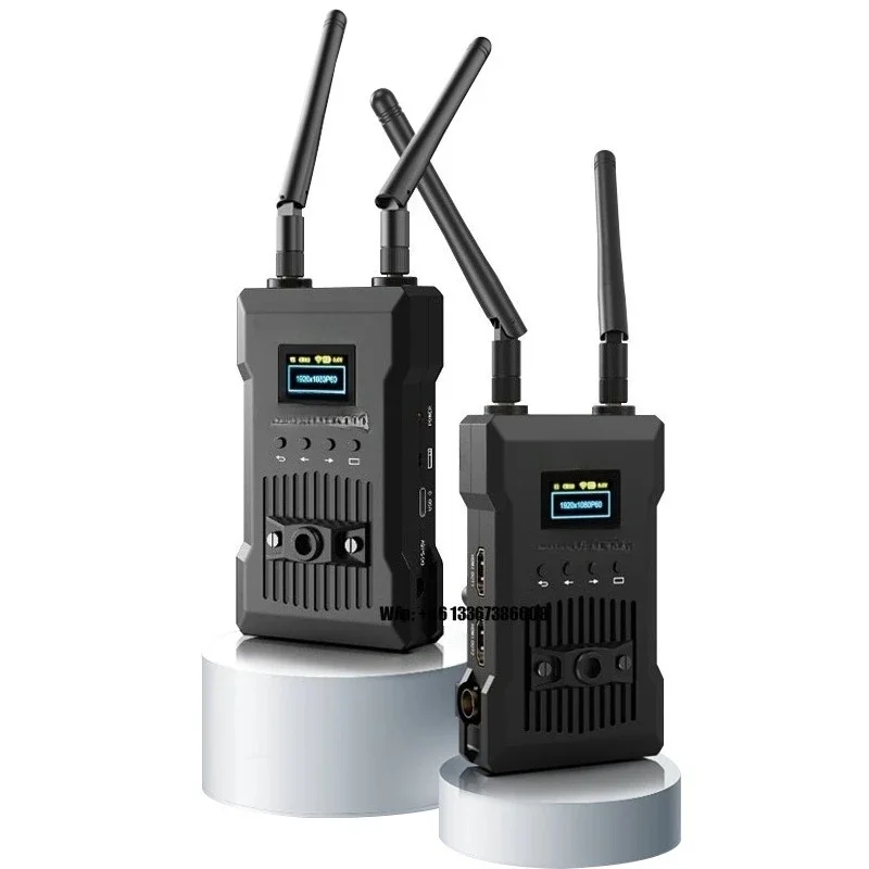 Wireless HD Sdi Transmitter and Receiver 4k Extender Kit for Streaming Video to  for Cameras youtube Equipment