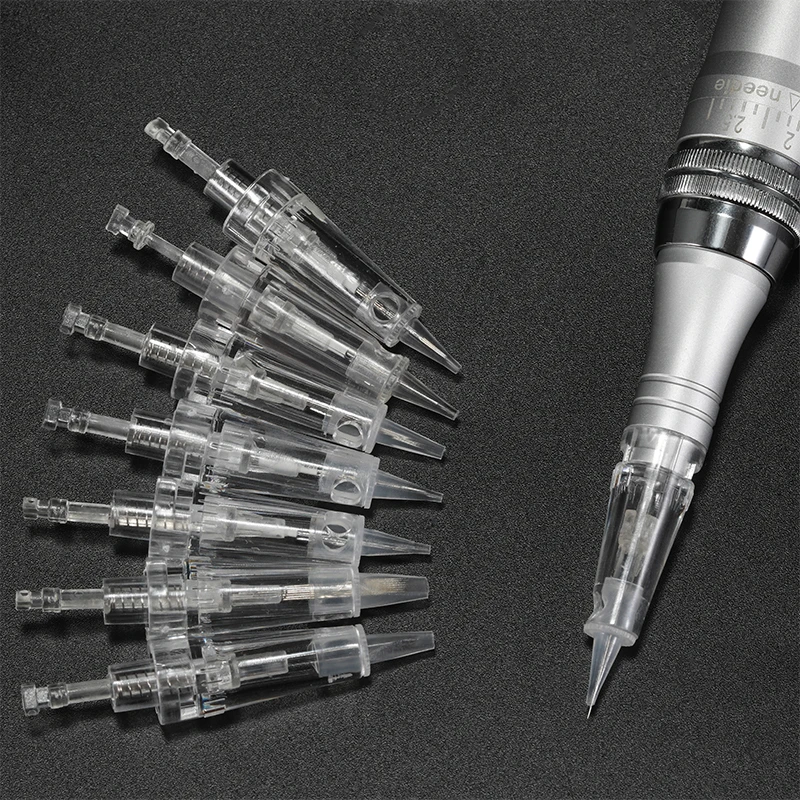Eyebrow Lip Needles Professional Disposable Semi-Permanent Makeup Tattoo Cartridge Needle 1P 2P 3P 5P 3F 5F 7F for PMU Machine