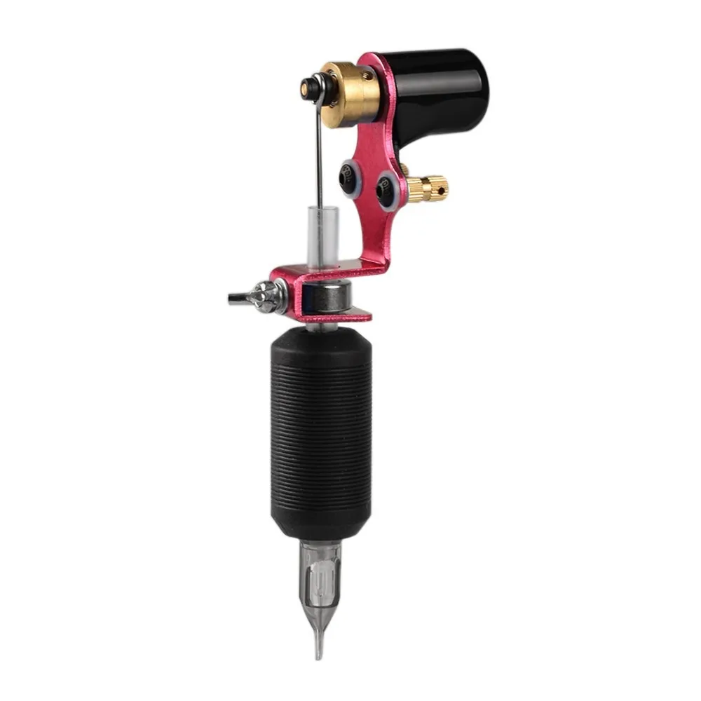 Professional Tattoo Cartridge Needles Rotary Silent Motorized Tattoo Machine Set Makeup Tool Liner Shader Handle Tattoo Kit