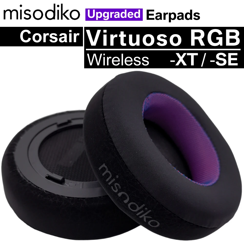 misodiko Upgraded Earpads Replacement for Corsair Virtuoso RGB Wireless SE/ XT Gaming Headset