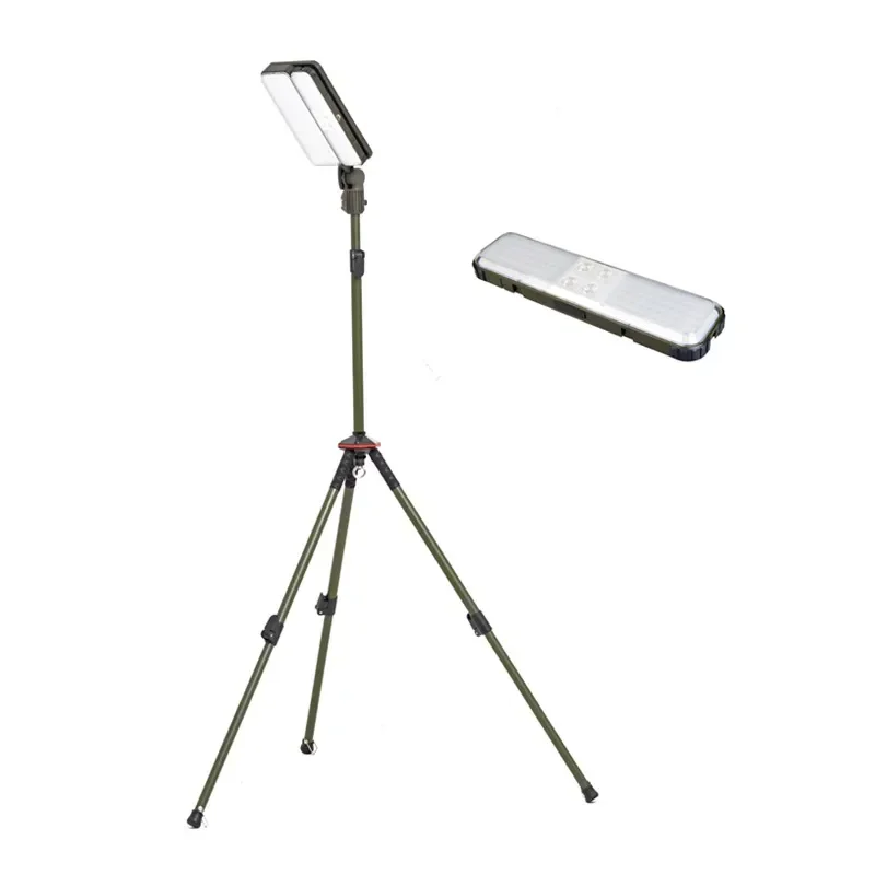 Wild Land Tripod Foldable Solar Light Camping Rechargeable Lantern Family Outdoor LED Portable Solar Camping LED Light Lamp