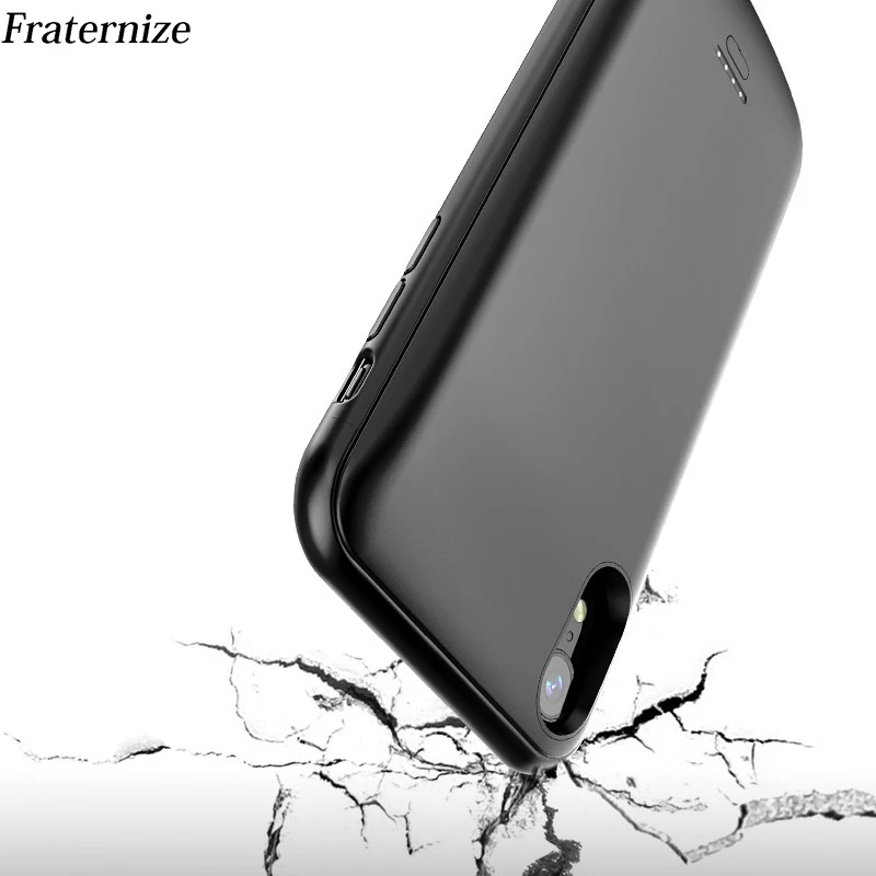 Slim Battery charger case for iPhone X XS Max XR External power bank Charging case for iPhone6 6S 7 8 Plus 5 5S SE 5G Back Cover