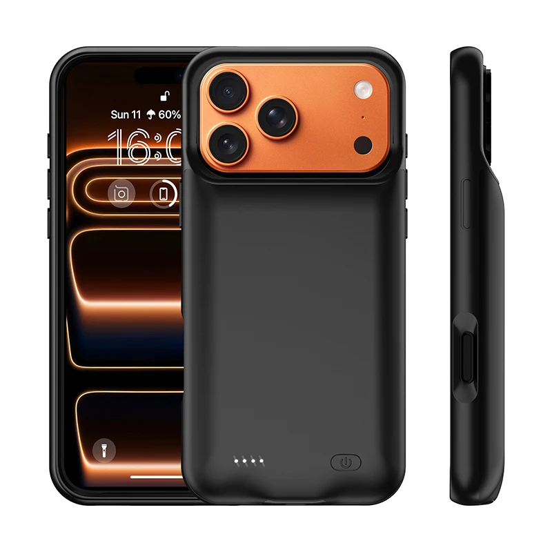 Battery Case for iPhone 17 16 15 14 13 12 11 Pro Max External Battery Pack for iPhone X XS Max 6 7 8 SE2 Power Bank Charger Case