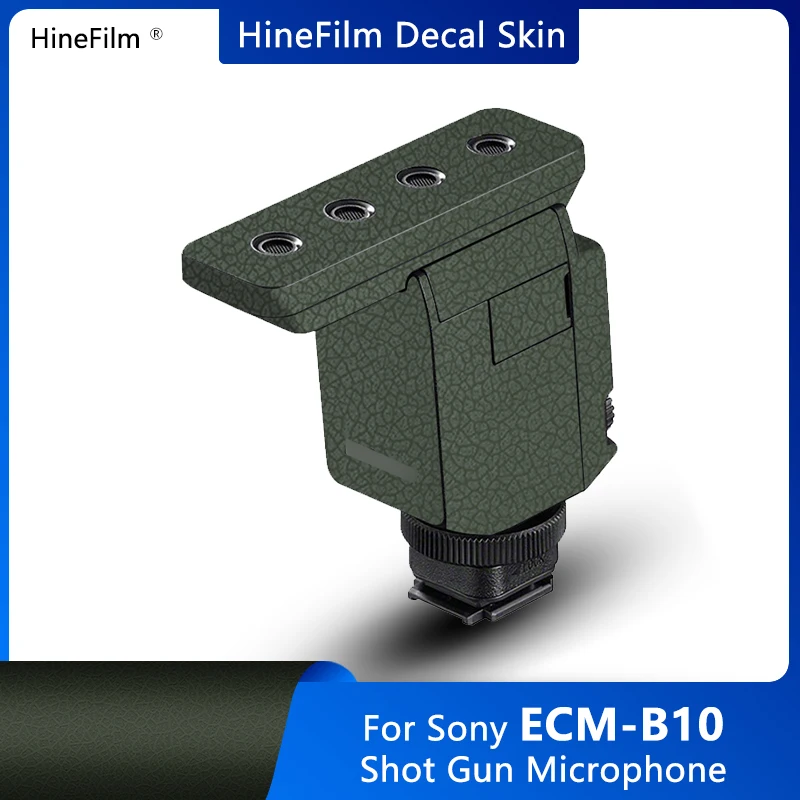 Hinefilm Skin for Sony ECM-B10 Mic Decal Skins Wrap Cover for Sony ecm B10 Microphone Premium Sticker ECMB10 Skin