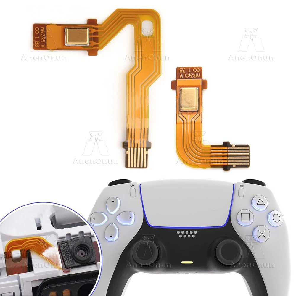 Microphone Flex Cable for PS5 BDM-020 BDM-030 Controller Premium Replacement Parts Inner Mic Ribbon Cable Durable Accessories