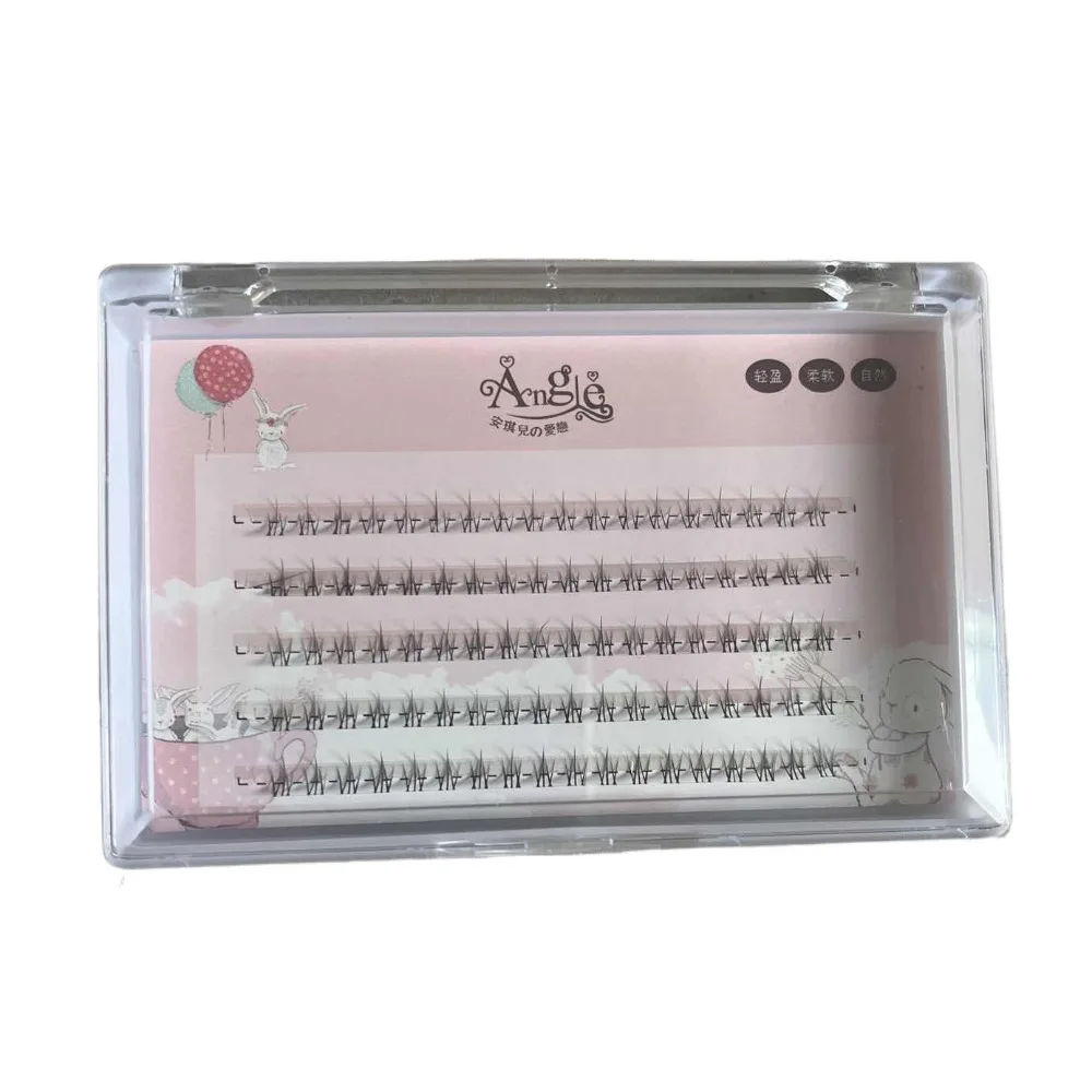 Portable Natural Air Lower Eyelashes Beautiful Manga Makeup Tools Large Capacity Single Cluster False Eyelashes Novice