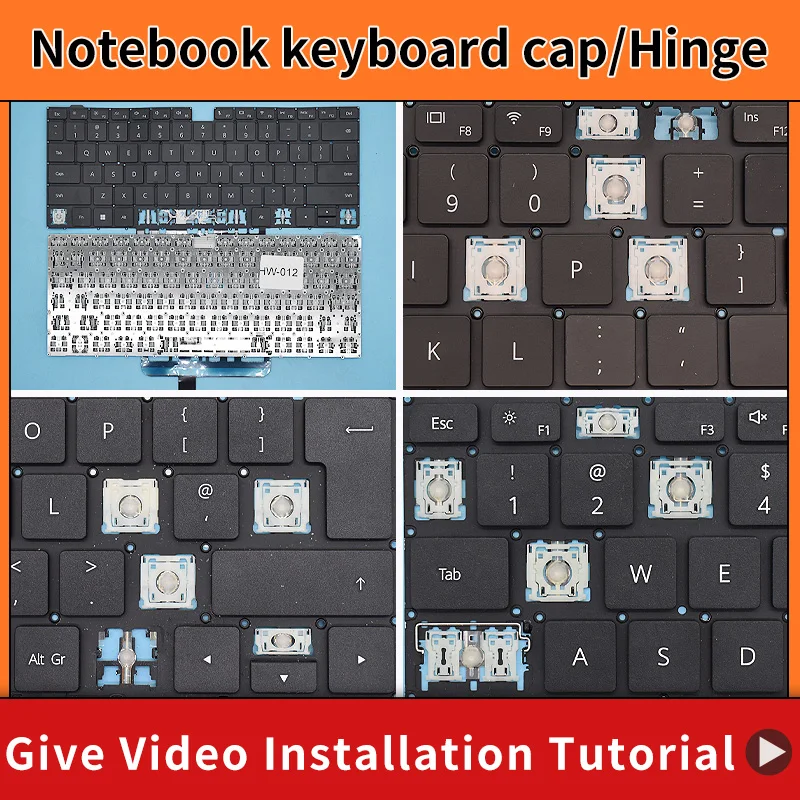 Replacement Keycap Key Cap Hinge for HUAWEI MateBook X Pro MACHD-WFE9 WFE98 WXX9 MACHC-WAH9LP WAE9LP FR GR BE SP ES Keyboard