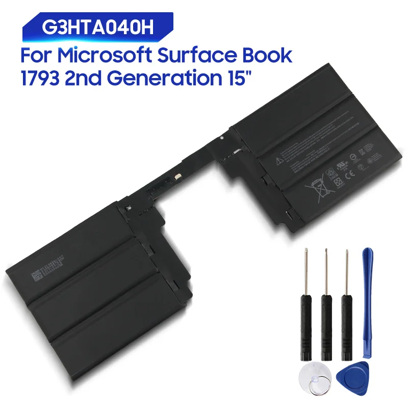 Original Replacement Battery For Microsoft Surface Book 2 2nd Gen 15