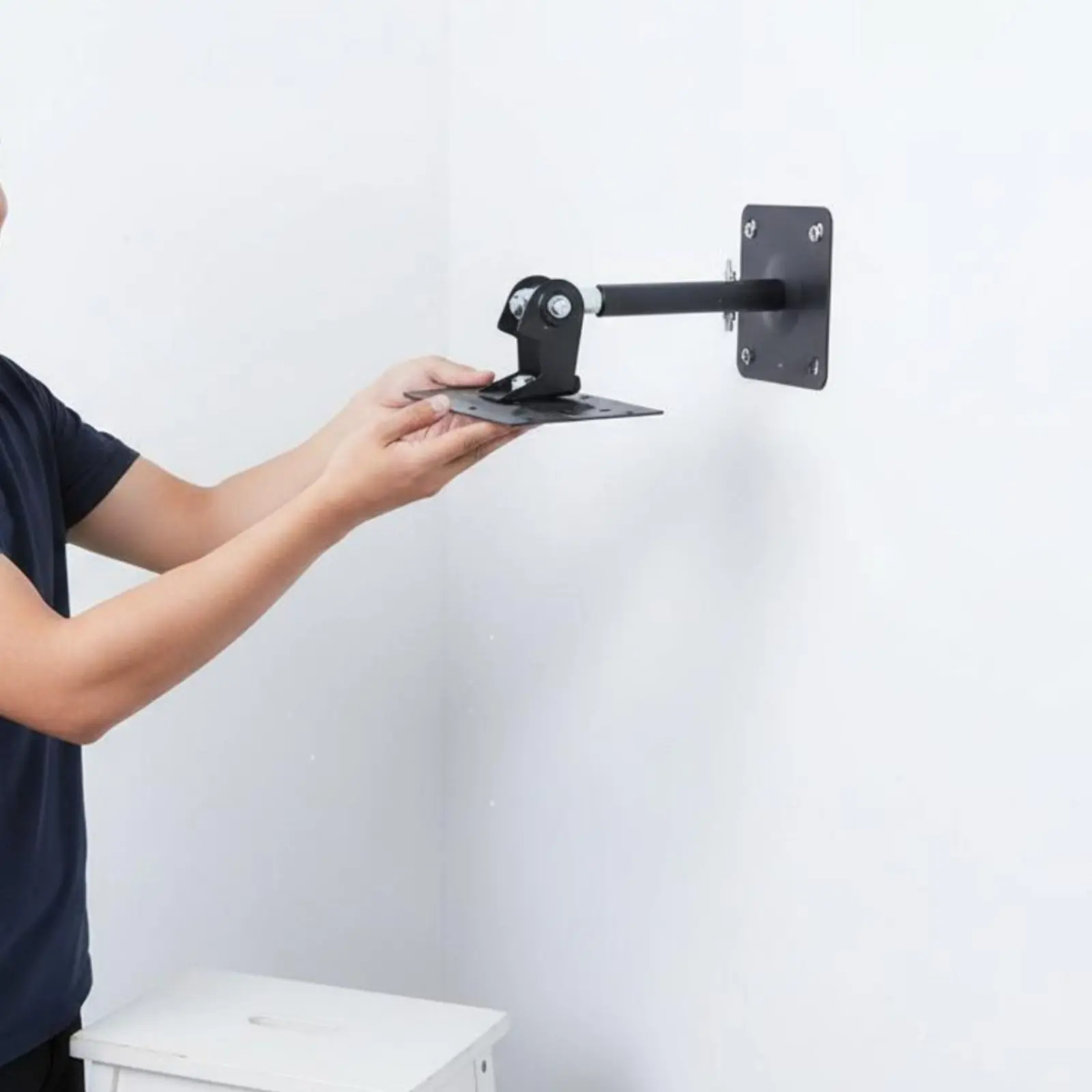 Speaker Wall Mount Thickened Wall Speaker Mount Audio Accessory Extendable Length Heavy Duty for Music Venue