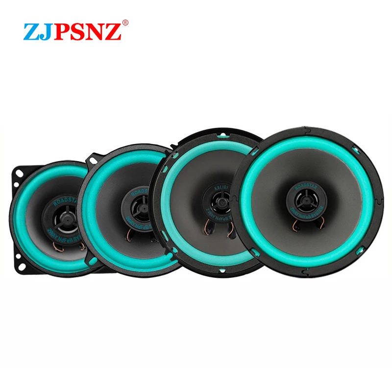 4/5/6.5 Inch Car Speakers Coaxial Subwoofer Automotive Bass Audio HiFi Music Full Range Frequency Car Stereo Speaker Universal