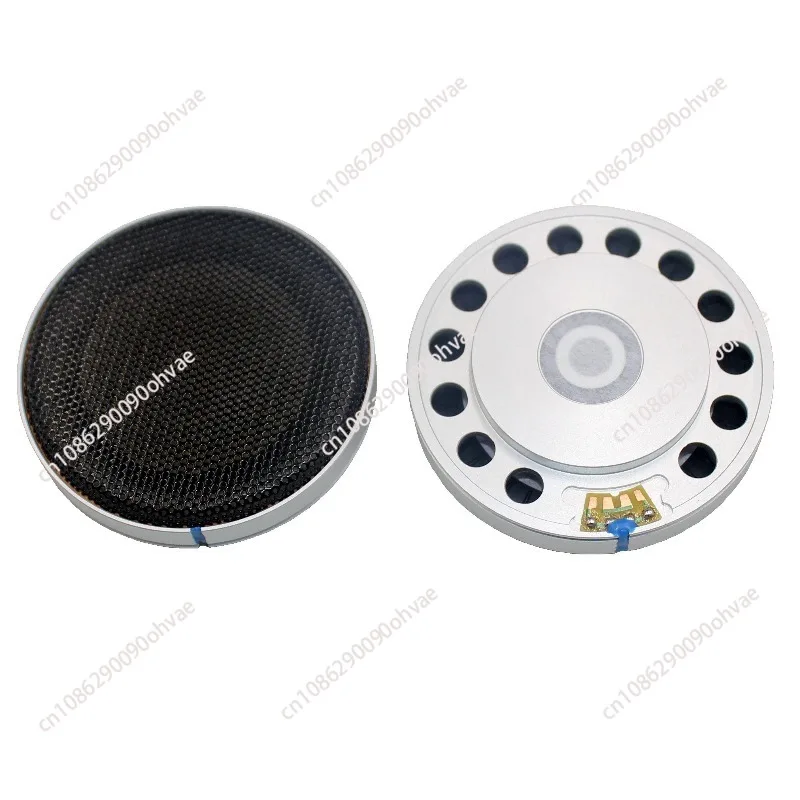 New 70MM Unit Silver Dual Magnetic Nanofiber Membrane Big Drive Headphone Speaker