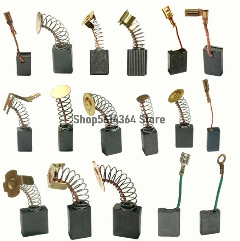 Pairs Generic Electric Motor Angle Grinder Carbon Brushes