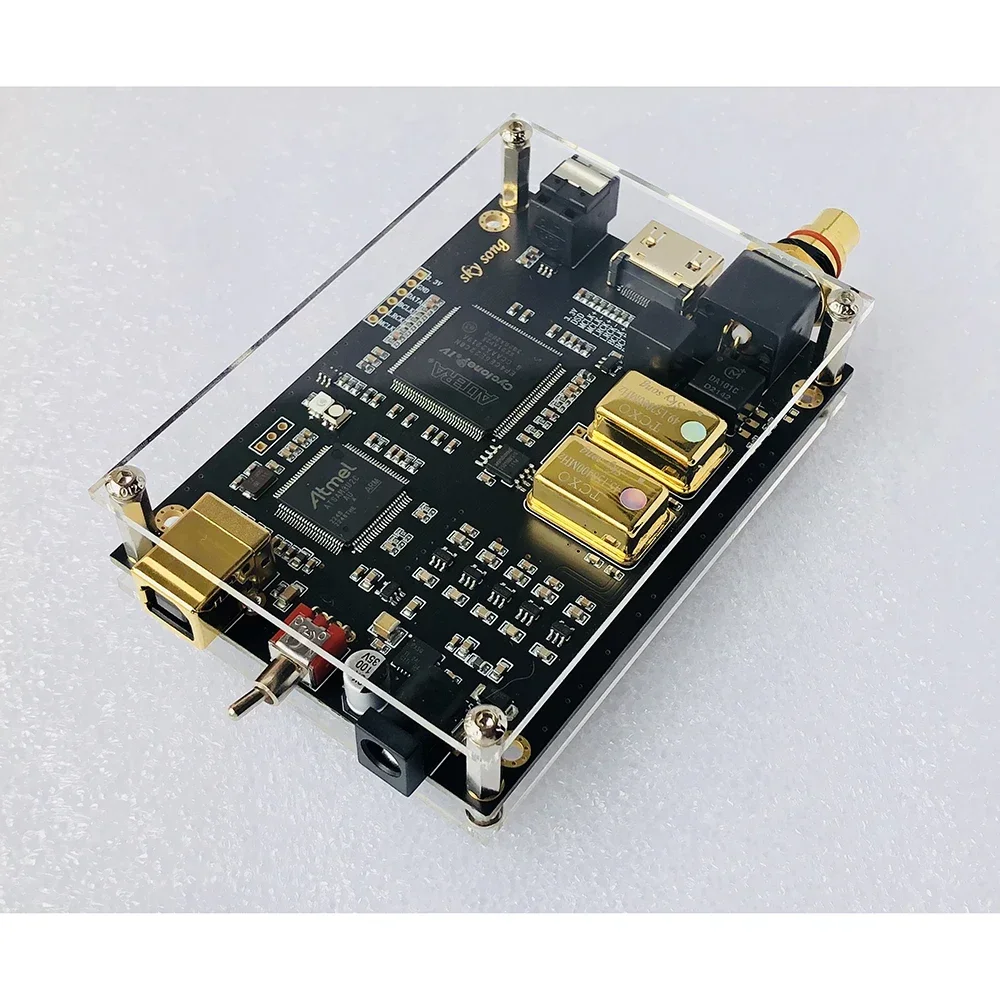 Amanero Italian USB Interface Card Cpld Spdif I2S DSD512 Dop128 Coaxial Output I2s Signal Processing And   Conversion
