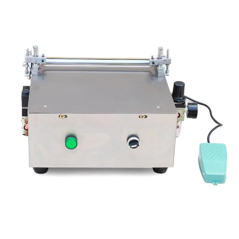 Small Foot Edging Machine Leather Wallet Bag Luggage Semi-Automatic Edging Machine 14 Inch 20 Inch