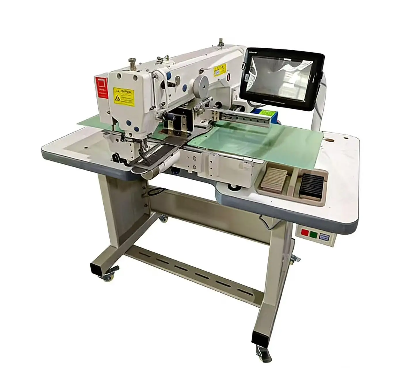 Small Mouth Computer Pattern Machine Automatic Electronic Programmable Industrial Wallet Bags And For Shoes Pattern Sewing