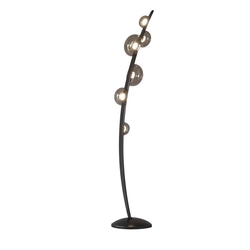 Bedroom bedside vertical table lamp beauty salon hotel sofa glass living room premium atmosphere floor lamp
