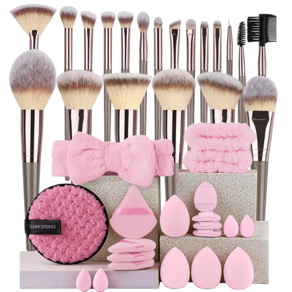 Makeup Brushes Set Soft Fluffy Eye Shadow Foundation Women Cosmetic Brush Eyeshadow Blush Beauty Soft Make Up Tools