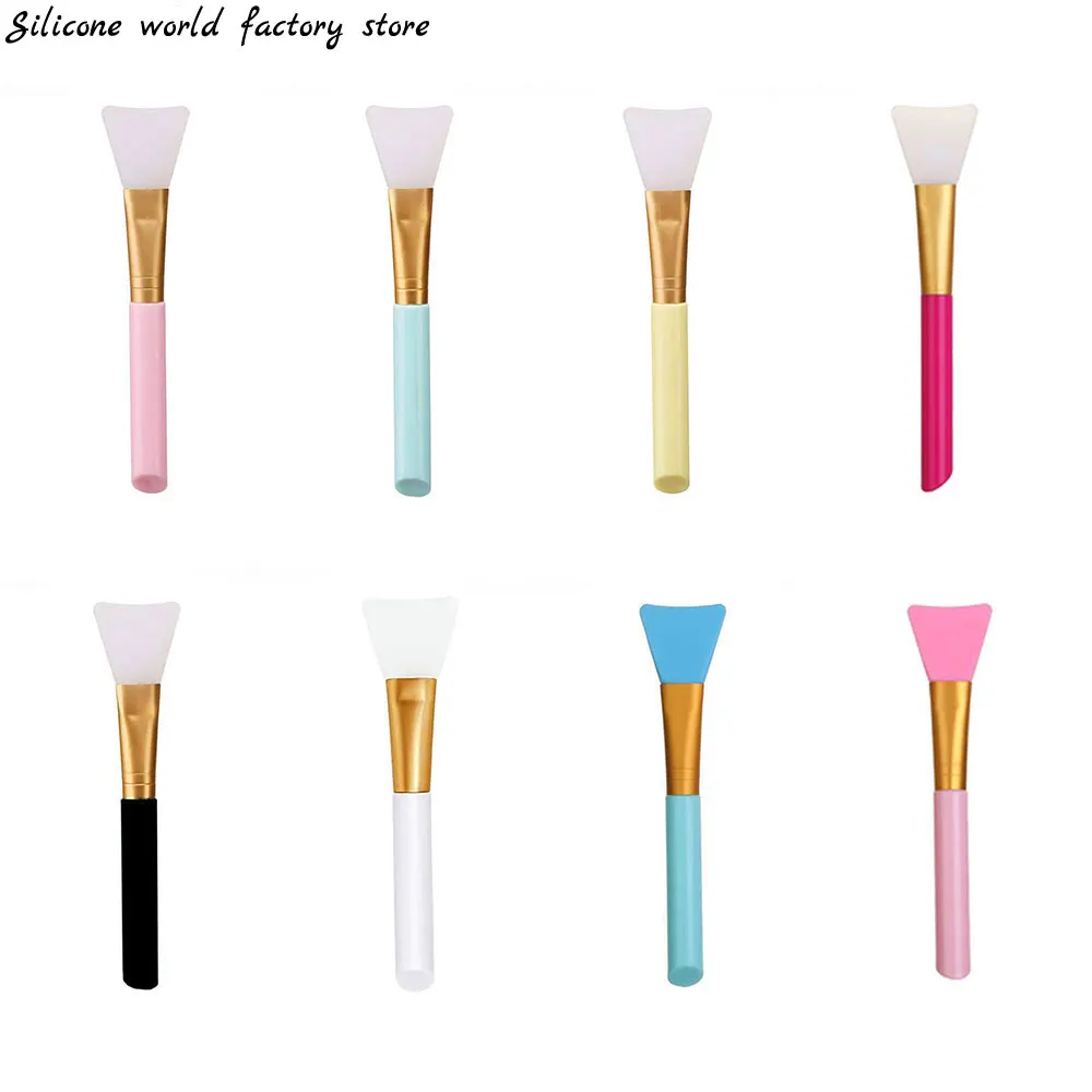 Silicone World Silicone Face Mask Makeup Brushes Multi-Function DIY Brush Facial Foundation Cosmetic Beauty Make Up Brush Tool