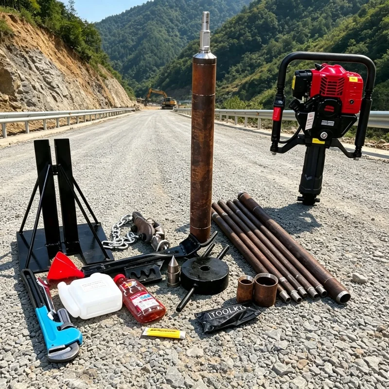 Customized Backpack Core Drilling Rig, Portable Geological Exploration Equipment for Field Mine Rock Sampling