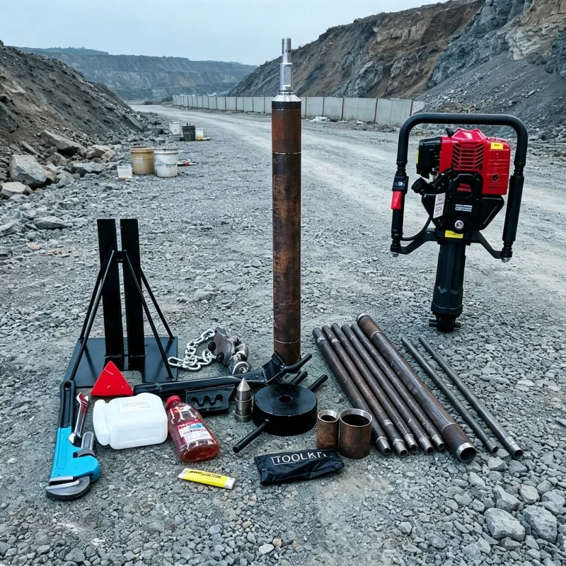 Customized Portable Backpack Geological Core Drilling Rig, Mountain Area Rock‑soil Exploration Sampling Machine