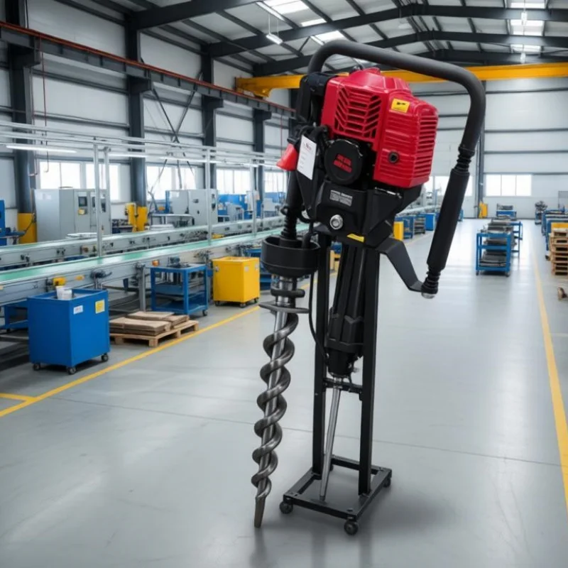 Customized Accurate Sampling Backpack Drill Machine Petrol Diesel 15M Depth Soil Rock Concrete Portable Design