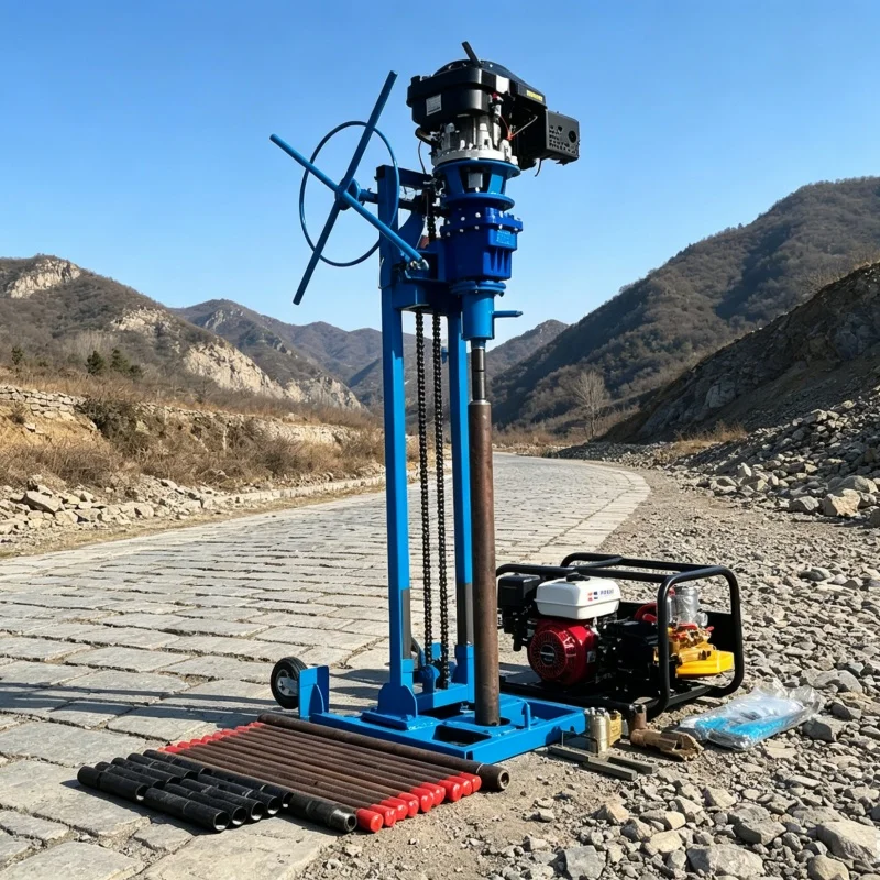 Customized Popular Backpack Core Drilling Rig, Portable Exploration Drilling Machine, Mountain Area Sampling Equipment